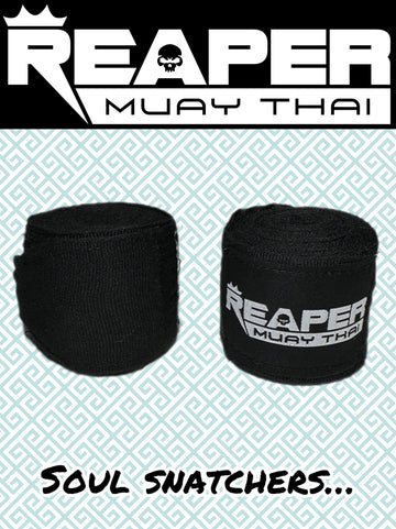 RMT Premium Hand wraps (BLACK)